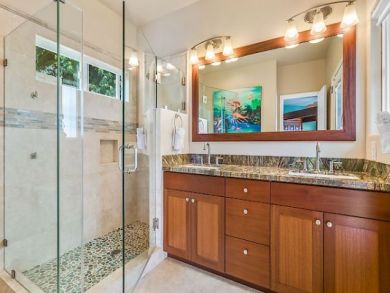 Spacious Bathroom with Walk In Shower